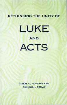 portada Rethinking the Unity of Luke and Acts (in English)