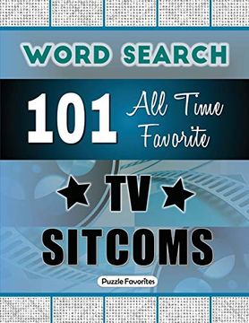 portada All Time Favorite tv Sitcoms Word Search: Featuring 101 Word Find Puzzles (tv Word Search Series) 