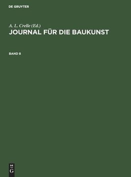 portada Journal Für Die Baukunst. Band 8 (in German)