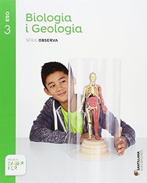 portada BIOLOGIA I GEOLOGIA 3 ESO SABER FER