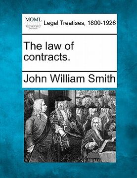 portada the law of contracts. (en Inglés)