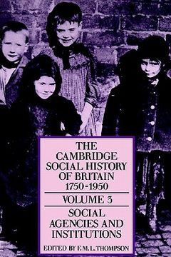 portada The Cambridge Social History of Britain, 1750–1950 3 Volume Paperback Set: Cambridge Social History Britain v3: Volume 3 (en Inglés)