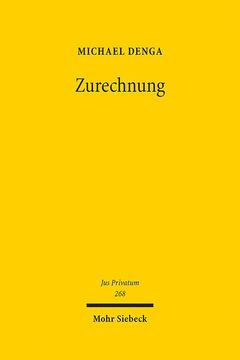 portada Zurechnung: Vom Trennungsprinzip Zum Mehrebenensystem (en Alemán)