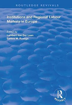 portada Institutions and Regional Labour Markets in Europe (en Inglés)
