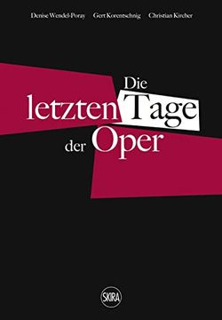 portada Die Letzten Tage der Oper (German Edition) (en Alemán)