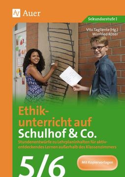 portada Ethikunterricht auf Schulhof & co. Klasse 5-6 (en Alemán)