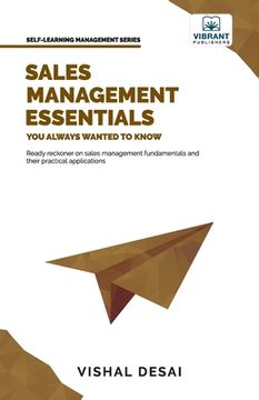 portada Sales Management Essentials You Always Wanted To Know (en Inglés)