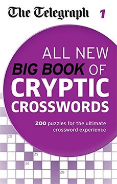 portada telegraph big book of cryptic crosswords: 1 (en Inglés)