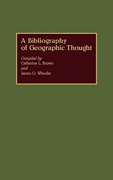 portada A Bibliography of Geographic Thought (en Inglés)