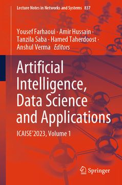 portada Artificial Intelligence, Data Science and Applications: Icaise'2023, Volume 1 (en Inglés)