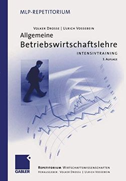 portada Allgemeine Betriebswirtschaftslehre: Intensivtraining (en Alemán)