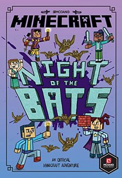 portada Minecraft: Night of the Bats (Minecraft Woodsword Chronicles #2) (en Inglés)