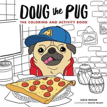 portada Doug the Pug: The Coloring and Activity Book (in English)