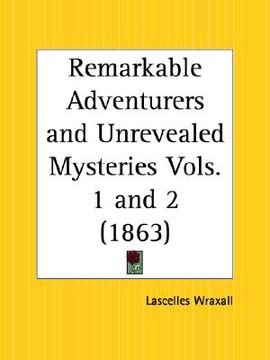 portada remarkable adventurers and unrevealed mysteries (en Inglés)