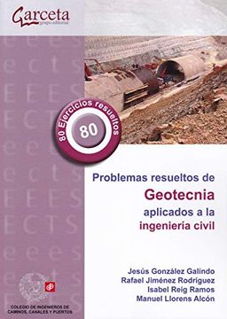 portada Problemas Resueltos de Geotecnia Aplicados a la Ingeniería Civil