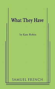 portada what they have (en Inglés)