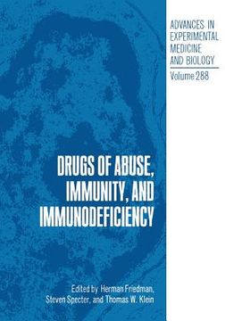 portada Drugs of Abuse, Immunity, and Immunodeficiency (en Inglés)