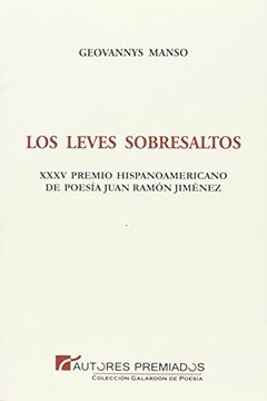 portada Los Leves Sobresaltos (Colección Galardón de Poesía) (in Spanish)