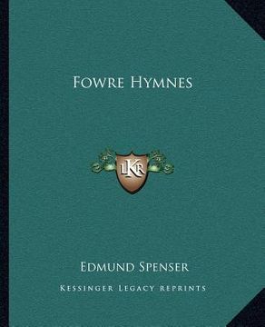 portada fowre hymnes (in English)