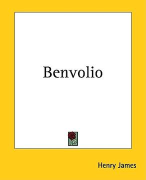 portada benvolio (en Inglés)