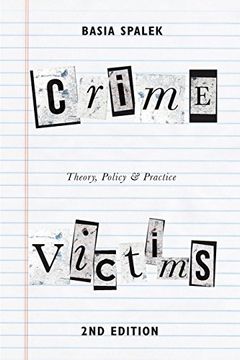 portada Crime Victims: Theory, Policy and Practice (in English)