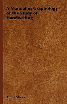 portada a manual of graphology or the study of handwriting (en Inglés)