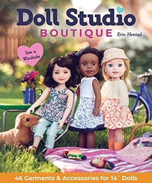 portada Doll Studio Boutique: Sew a Wardrobe; 46 Garments & Accessories for 14" Dolls (en Inglés)