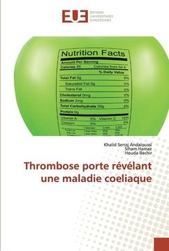 portada Thrombose porte révélant une maladie coeliaque (en Francés)
