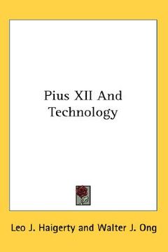portada pius xii and technology (en Inglés)