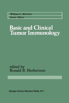 portada Basic and Clinical Tumor Immunology (en Inglés)