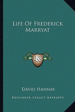 portada life of frederick marryat (en Inglés)
