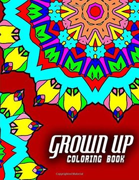 portada GROWN UP COLORING BOOK - Vol.1: grown up coloring book mandala: Volume 1