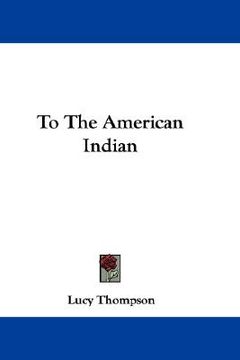 portada to the american indian (en Inglés)