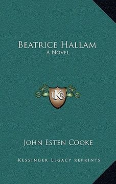 portada beatrice hallam: a novel a novel