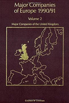 portada Major Companies of Europe 1990/91: Volume 2 Major Companies of the United Kingdom