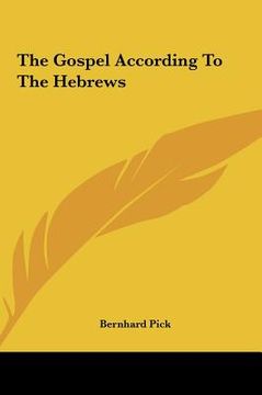 portada the gospel according to the hebrews (in English)