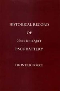portada Historical Record of 22nd Derajat Pack Battery Frontier Force (in English)