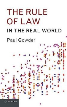 portada The Rule of law in the Real World (en Inglés)