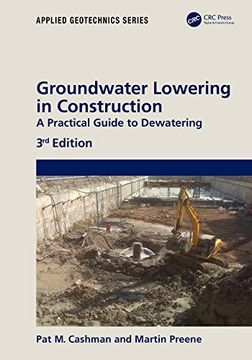 portada Groundwater Lowering in Construction: A Practical Guide to Dewatering (Applied Geotechnics) (in English)