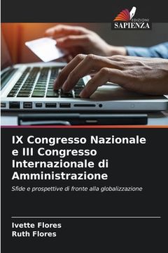 portada IX Congresso Nazionale e III Congresso Internazionale di Amministrazione (en Italiano)