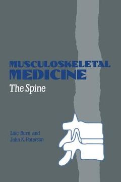 portada Musculoskeletal Medicine: The Spine
