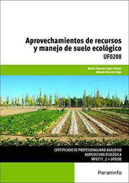 portada Aprovechamientos de Recursos y Manejo de Suelo Ecológico (in Spanish)