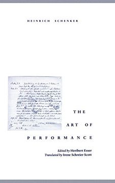 portada The art of Performance (in English)