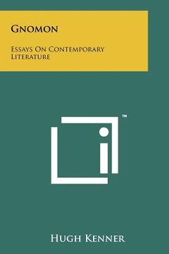 portada gnomon: essays on contemporary literature (en Inglés)