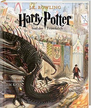 portada Harry Potter und der Feuerkelch (Farbig Illustrierte Schmuckausgabe) (Harry Potter 4) (in German)