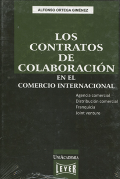 portada Los Contratos de Colaboración en el Comercio Internacional
