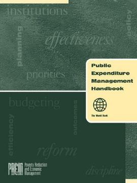 portada public expenditure management handbook (en Inglés)