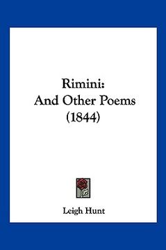 portada rimini: and other poems (1844) (en Inglés)