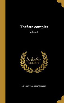 portada Théâtre Complet; Volume 2 (en Francés)