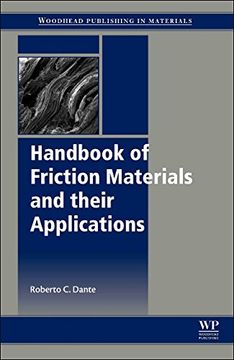 portada Handbook of Friction Materials and Their Applications (Woodhead Publishing in Materials) (en Inglés)
